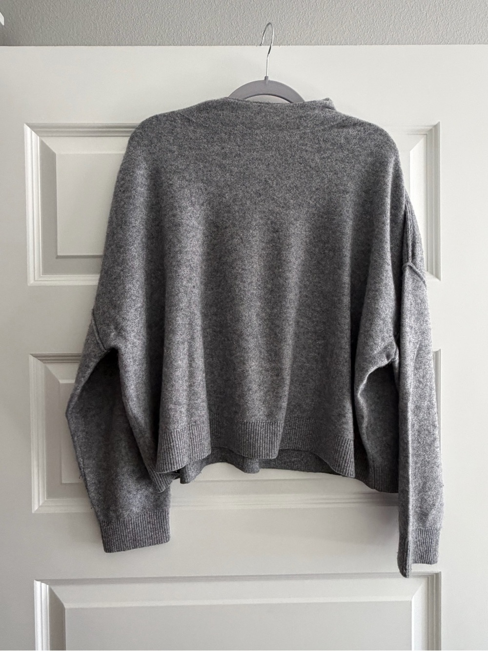 Pilcro Alani Cashmere Women's Grey Sweater